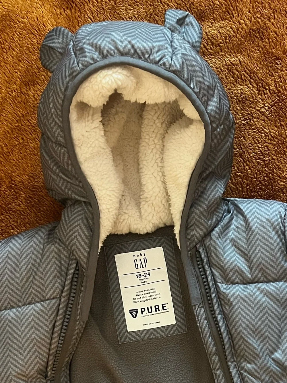 Baby Gap - Heavy Weight Puffer One Piece